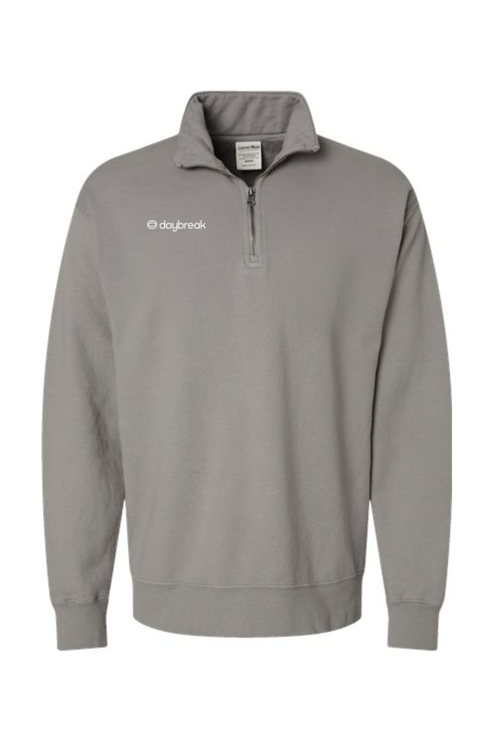 ComfortWash by Hanes Garment-Dyed Quarter-Zip Sweatshirt