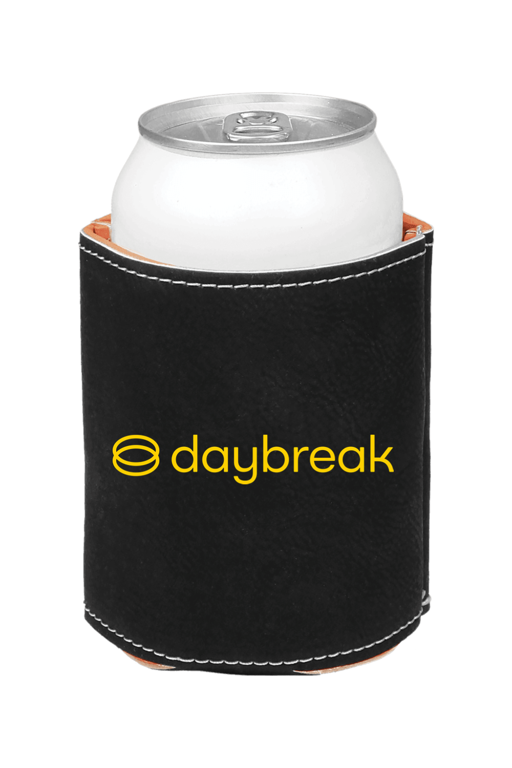 3 3/4" Laserable Leatherette Beverage Holder