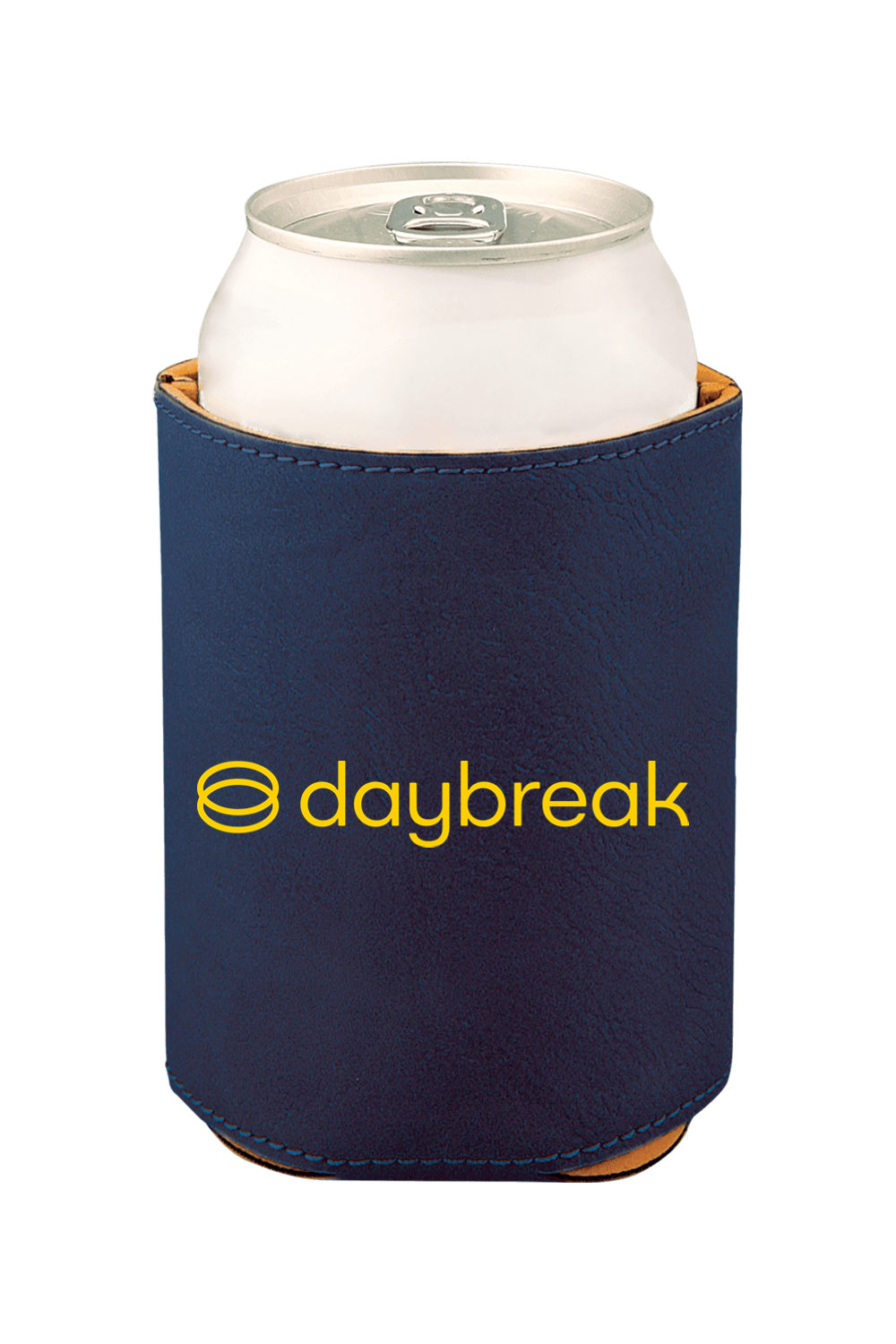 3 3/4" Laserable Leatherette Beverage Holder