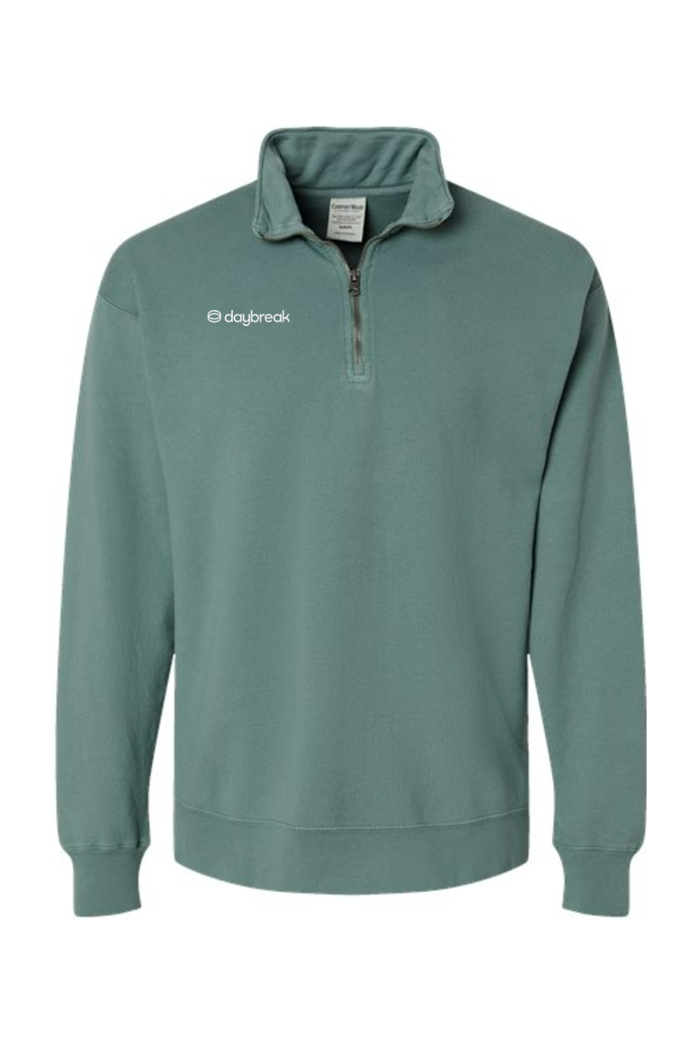 ComfortWash by Hanes Garment-Dyed Quarter-Zip Sweatshirt