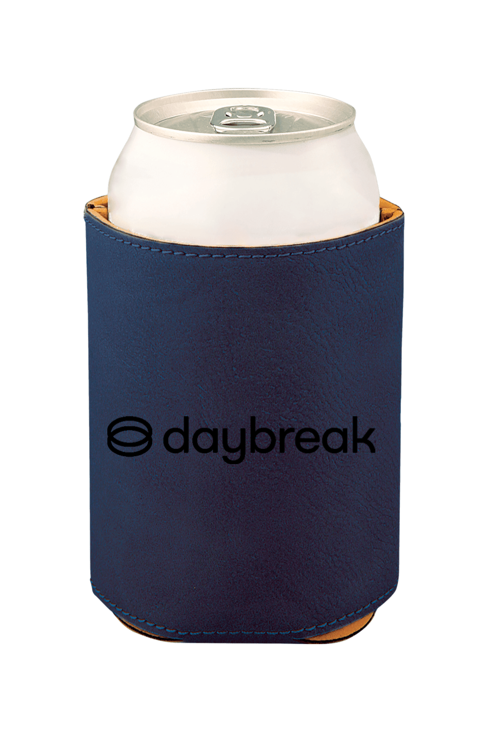 3 3/4" Laserable Leatherette Beverage Holder