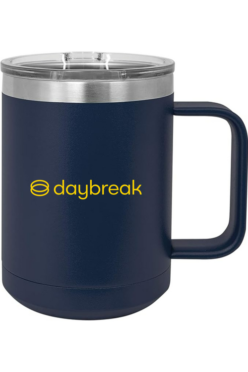 15oz Insulated Coffee Mug with Slider Lid
